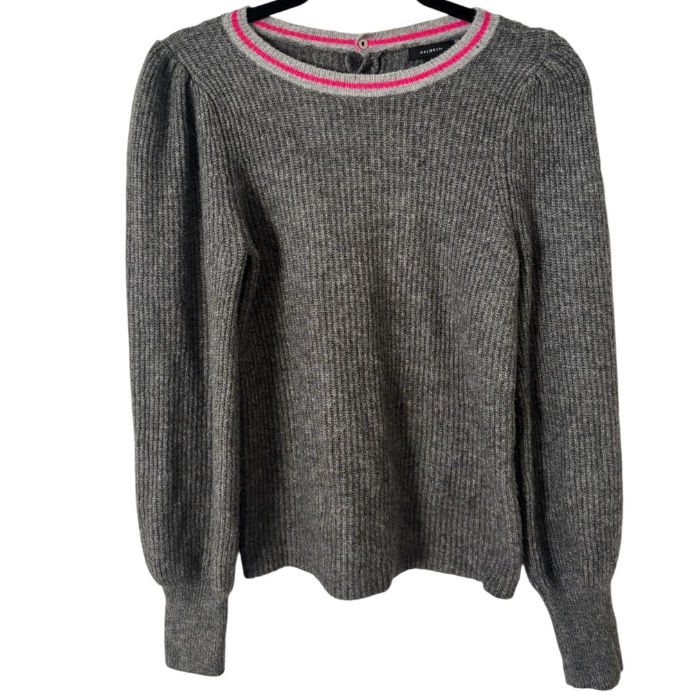 Halogen Puff Sleeve Sweater - Picture 2 of 5